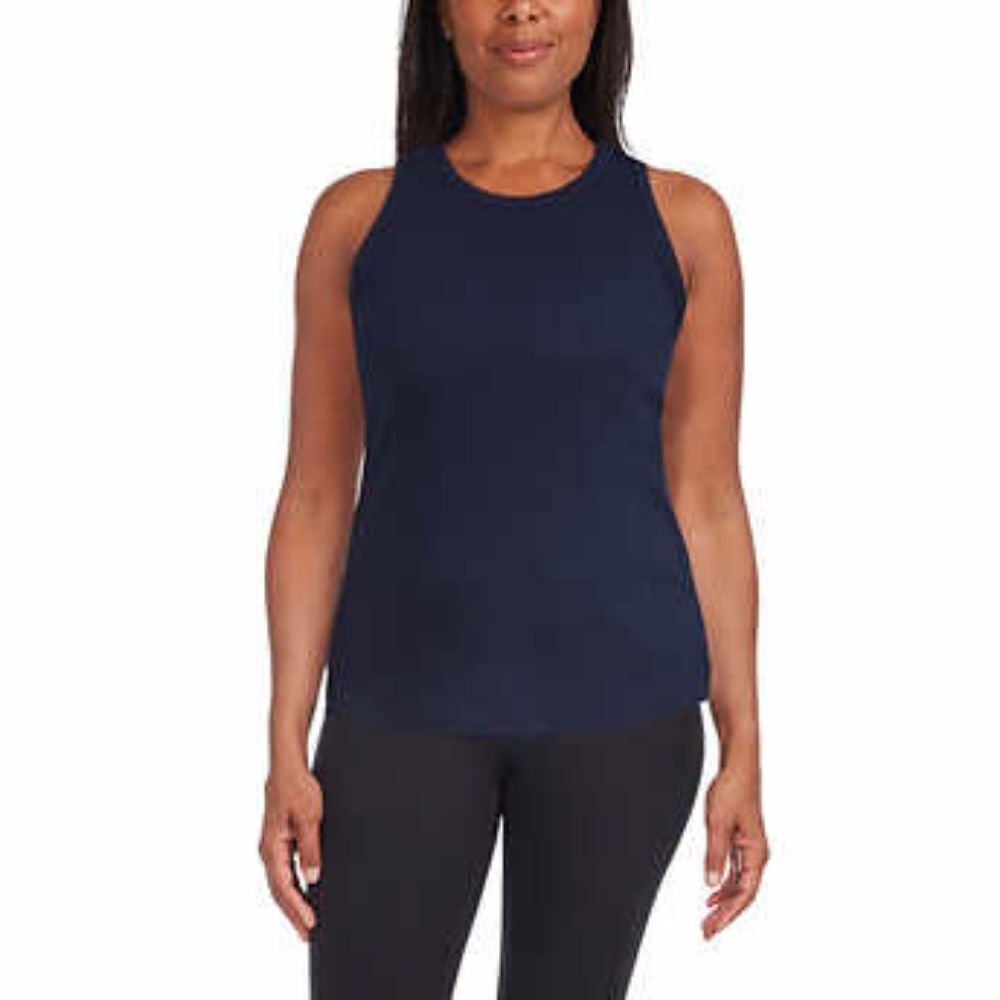 Danskin Ladies' Ribbed Tank, 3-pack - Picture 4 of 7